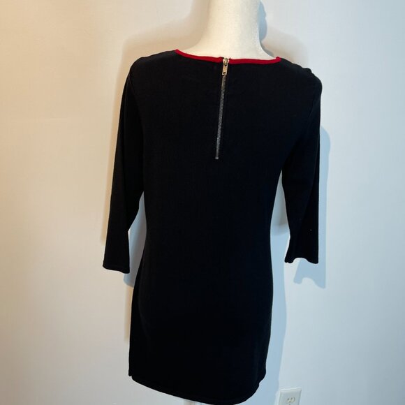 United States Sweaters Black & Red Colorblock Dress size PS - Picture 2 of 4